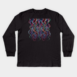 Tentacles Kids Long Sleeve T-Shirt